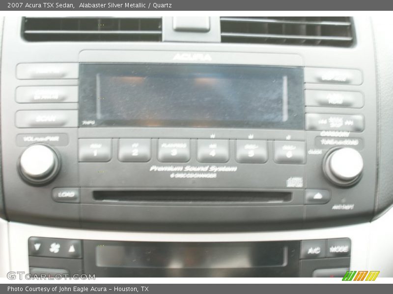 Alabaster Silver Metallic / Quartz 2007 Acura TSX Sedan