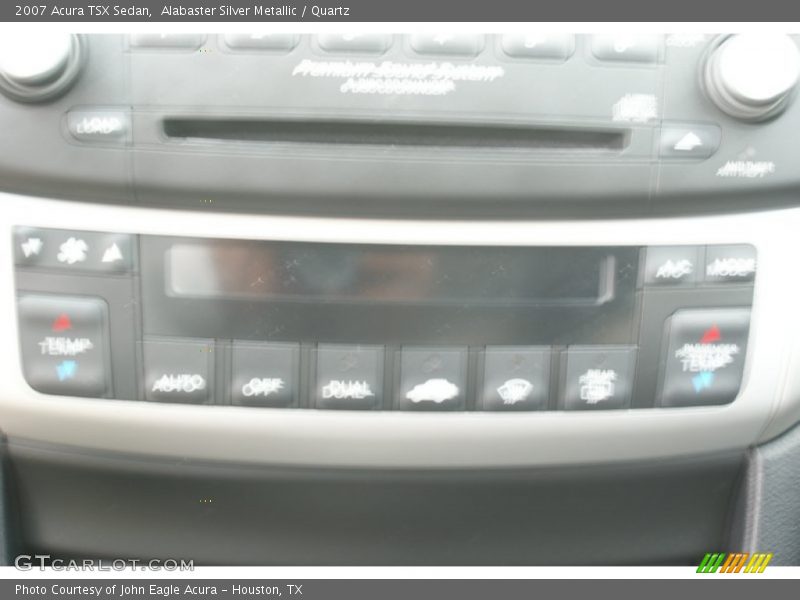 Alabaster Silver Metallic / Quartz 2007 Acura TSX Sedan