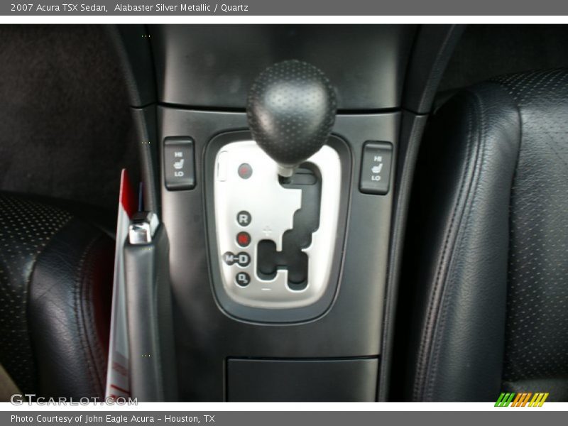 Alabaster Silver Metallic / Quartz 2007 Acura TSX Sedan