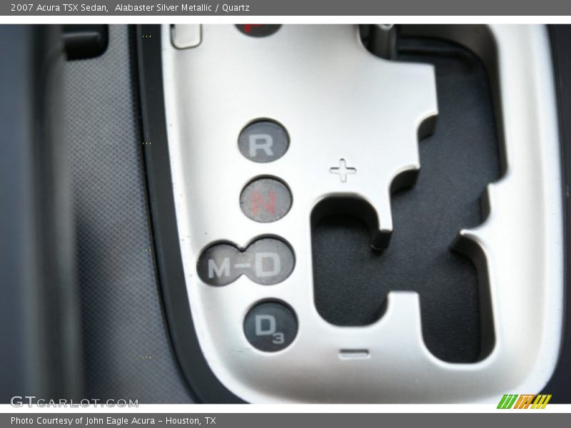 Alabaster Silver Metallic / Quartz 2007 Acura TSX Sedan