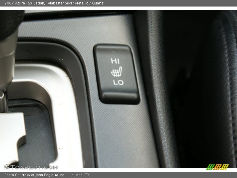 Alabaster Silver Metallic / Quartz 2007 Acura TSX Sedan