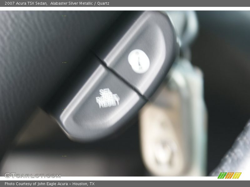 Alabaster Silver Metallic / Quartz 2007 Acura TSX Sedan