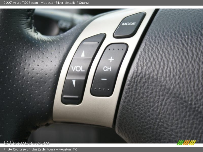 Alabaster Silver Metallic / Quartz 2007 Acura TSX Sedan