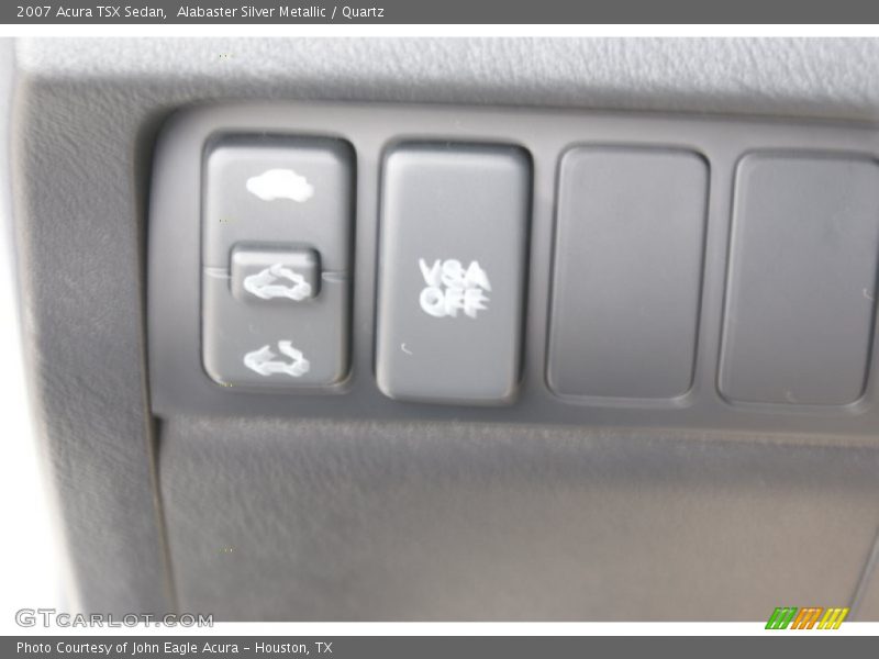 Alabaster Silver Metallic / Quartz 2007 Acura TSX Sedan