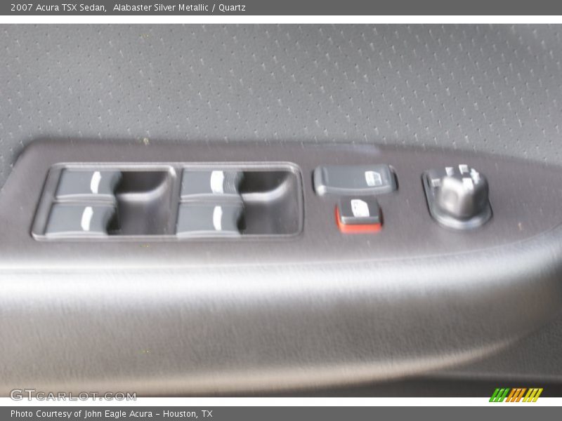 Alabaster Silver Metallic / Quartz 2007 Acura TSX Sedan
