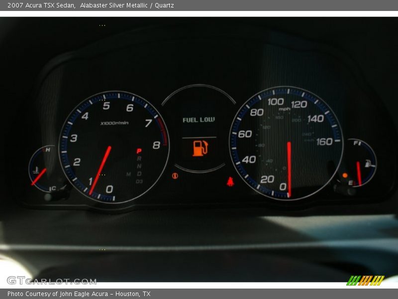 Alabaster Silver Metallic / Quartz 2007 Acura TSX Sedan