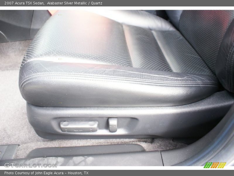 Alabaster Silver Metallic / Quartz 2007 Acura TSX Sedan