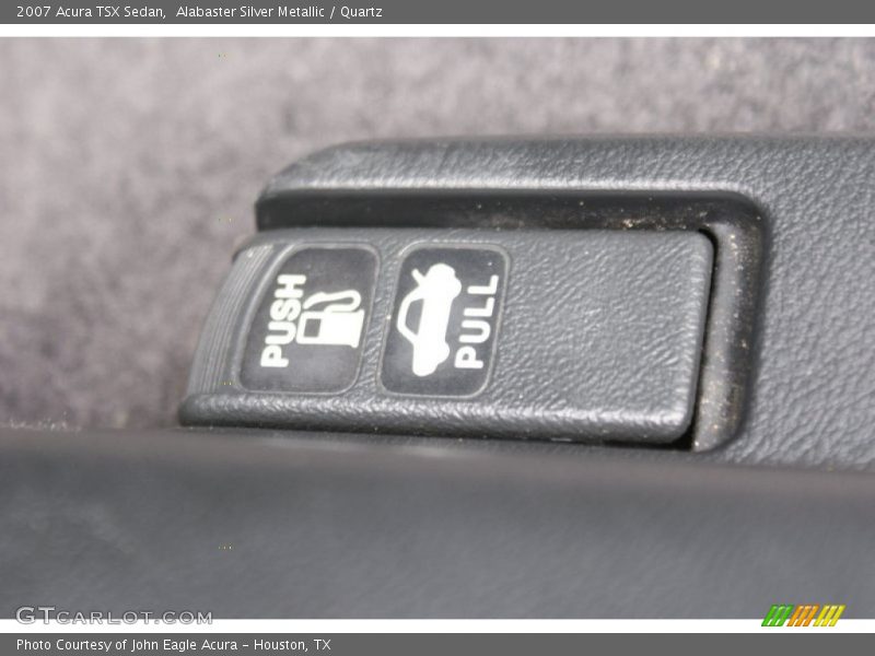Alabaster Silver Metallic / Quartz 2007 Acura TSX Sedan