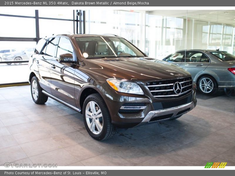 Dakota Brown Metallic / Almond Beige/Mocha 2015 Mercedes-Benz ML 350 4Matic