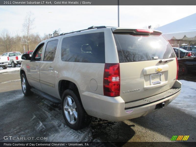 Gold Mist Metallic / Ebony 2011 Chevrolet Suburban LT 4x4