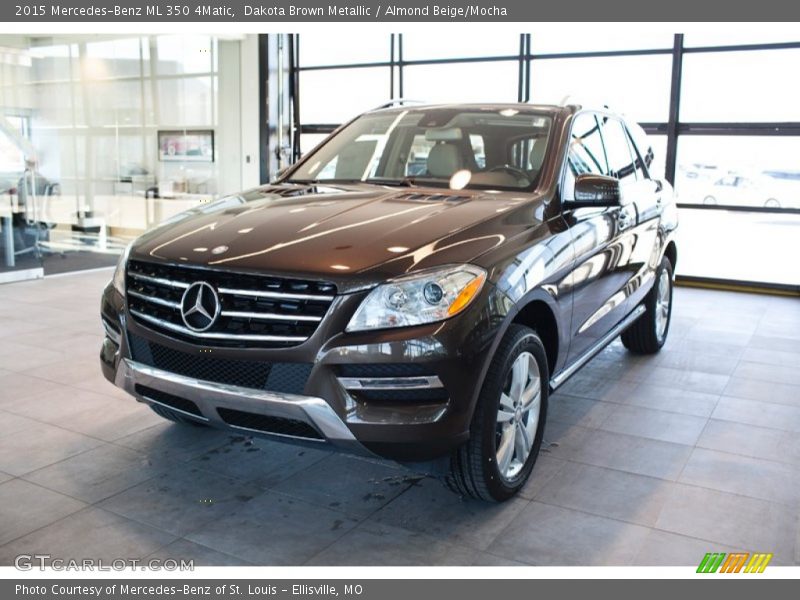 Dakota Brown Metallic / Almond Beige/Mocha 2015 Mercedes-Benz ML 350 4Matic
