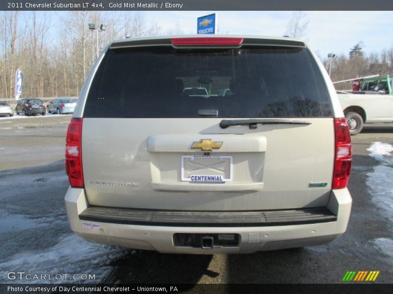 Gold Mist Metallic / Ebony 2011 Chevrolet Suburban LT 4x4