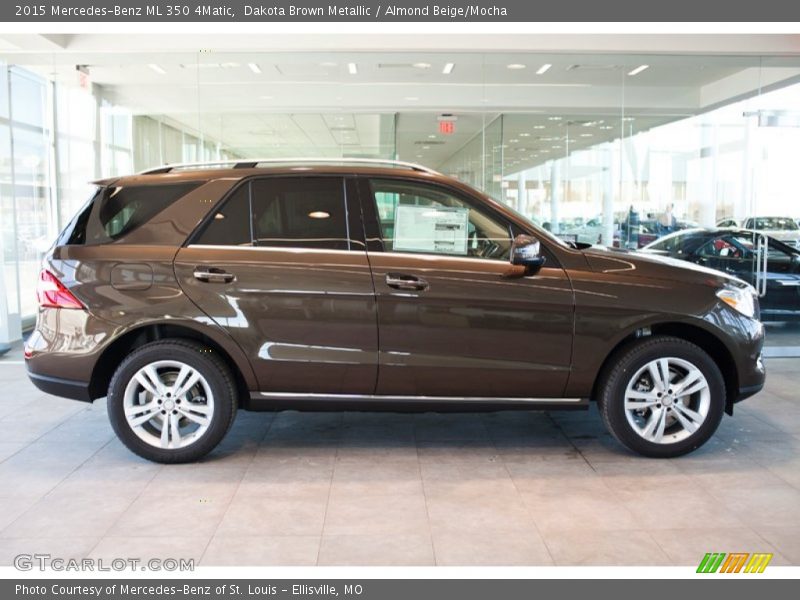 Dakota Brown Metallic / Almond Beige/Mocha 2015 Mercedes-Benz ML 350 4Matic