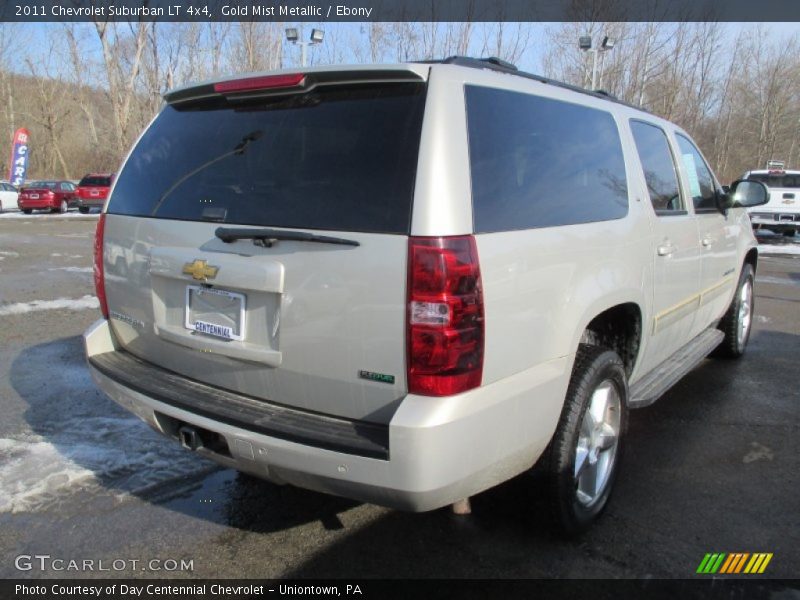 Gold Mist Metallic / Ebony 2011 Chevrolet Suburban LT 4x4