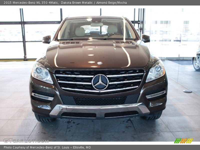 Dakota Brown Metallic / Almond Beige/Mocha 2015 Mercedes-Benz ML 350 4Matic