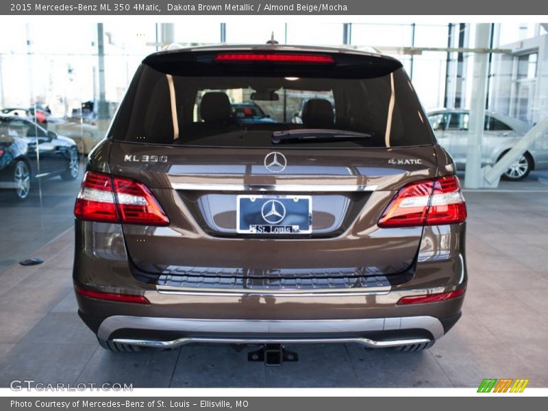 Dakota Brown Metallic / Almond Beige/Mocha 2015 Mercedes-Benz ML 350 4Matic