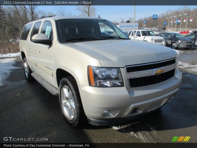Gold Mist Metallic / Ebony 2011 Chevrolet Suburban LT 4x4