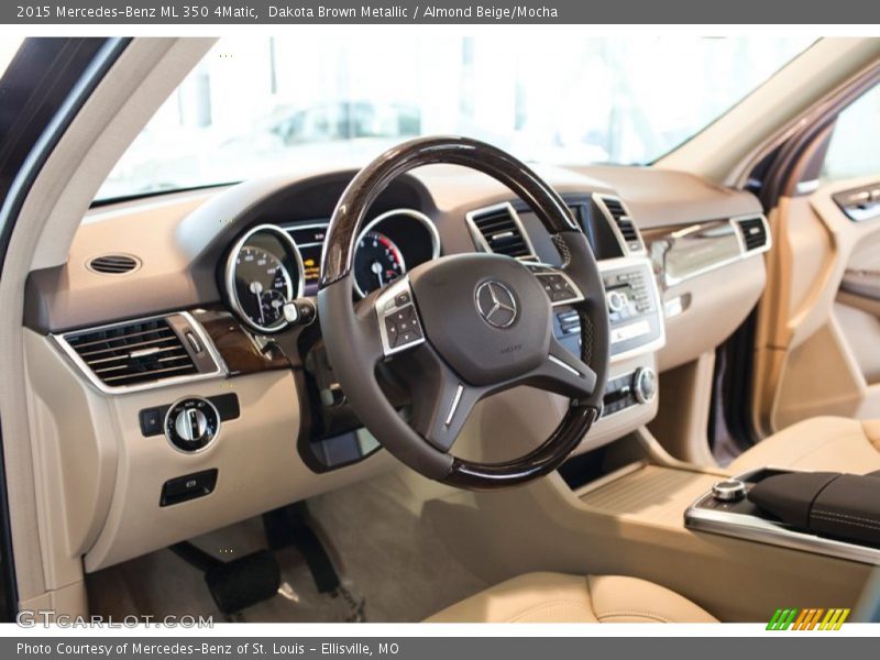 Dakota Brown Metallic / Almond Beige/Mocha 2015 Mercedes-Benz ML 350 4Matic
