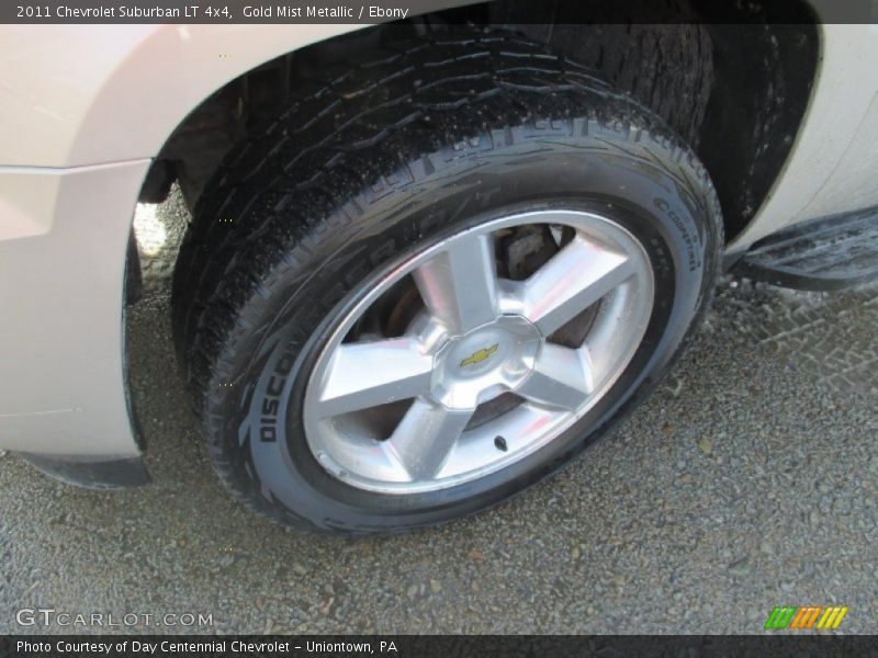 Gold Mist Metallic / Ebony 2011 Chevrolet Suburban LT 4x4