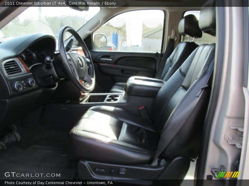 Gold Mist Metallic / Ebony 2011 Chevrolet Suburban LT 4x4