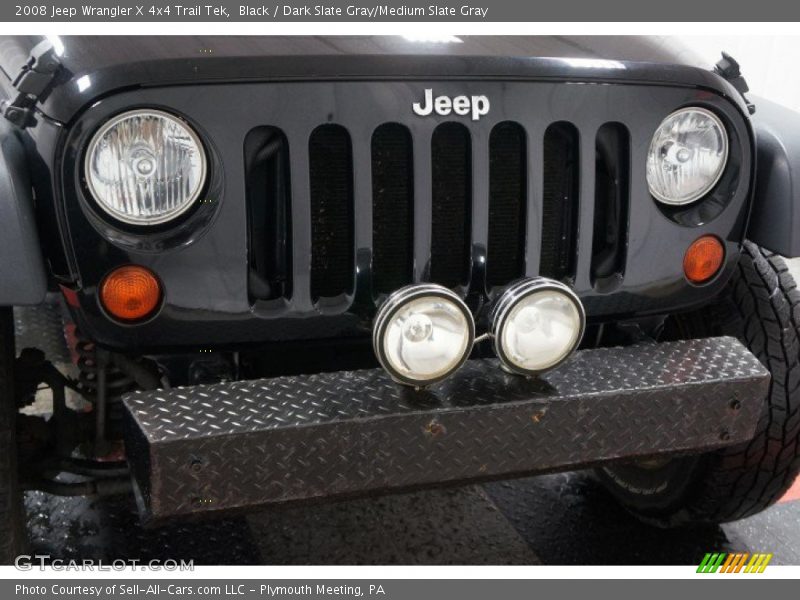 Black / Dark Slate Gray/Medium Slate Gray 2008 Jeep Wrangler X 4x4 Trail Tek