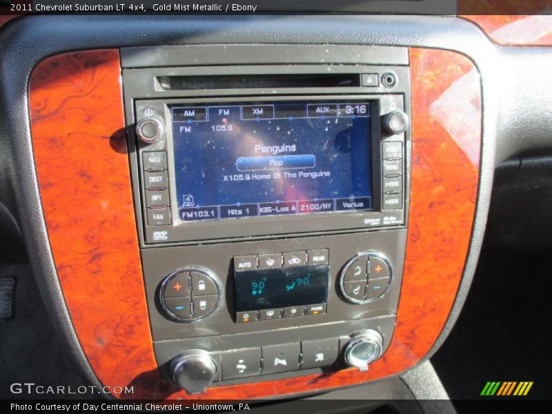 Gold Mist Metallic / Ebony 2011 Chevrolet Suburban LT 4x4