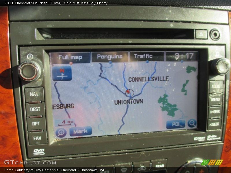 Gold Mist Metallic / Ebony 2011 Chevrolet Suburban LT 4x4