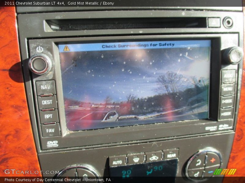 Gold Mist Metallic / Ebony 2011 Chevrolet Suburban LT 4x4