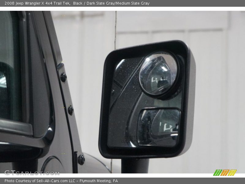 Black / Dark Slate Gray/Medium Slate Gray 2008 Jeep Wrangler X 4x4 Trail Tek
