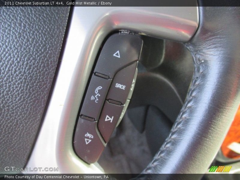 Gold Mist Metallic / Ebony 2011 Chevrolet Suburban LT 4x4