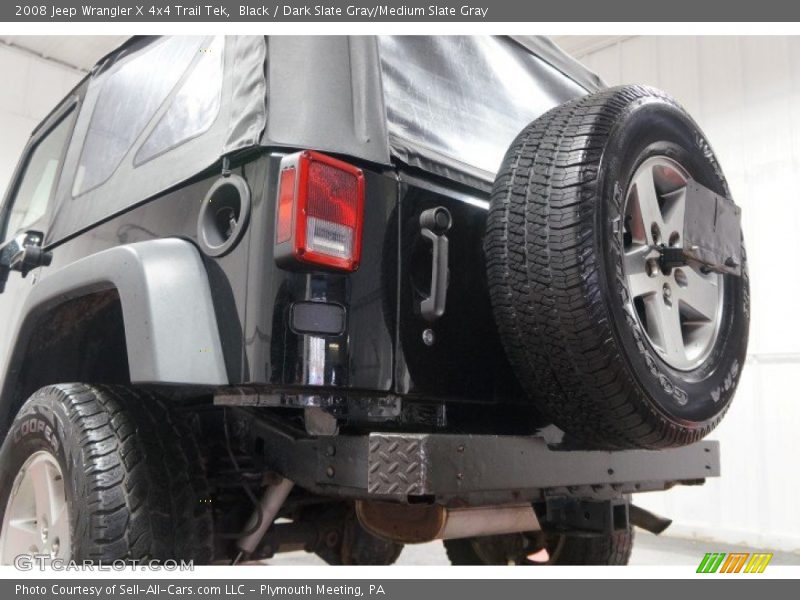 Black / Dark Slate Gray/Medium Slate Gray 2008 Jeep Wrangler X 4x4 Trail Tek