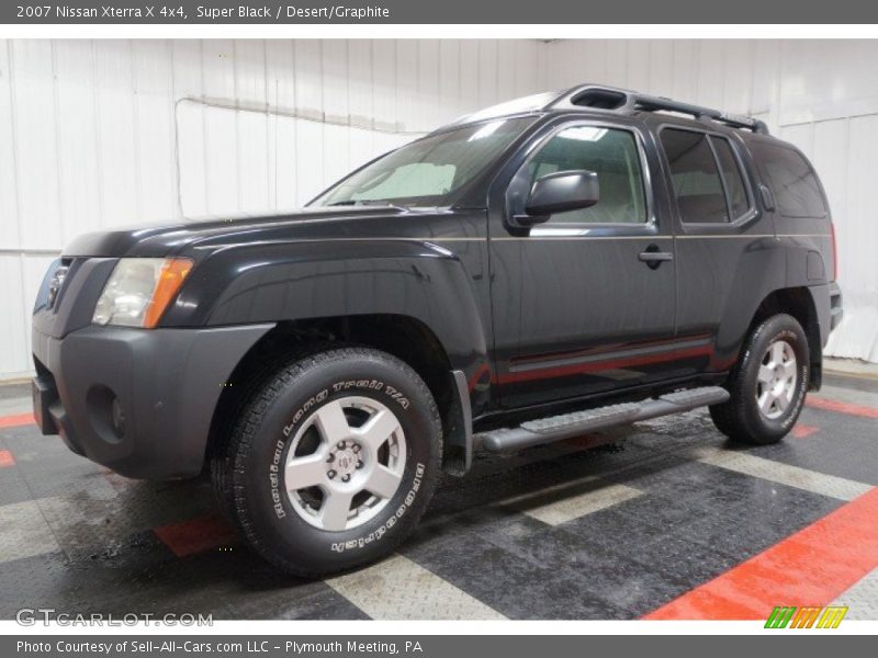 Super Black / Desert/Graphite 2007 Nissan Xterra X 4x4