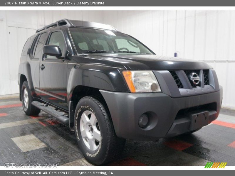 Super Black / Desert/Graphite 2007 Nissan Xterra X 4x4