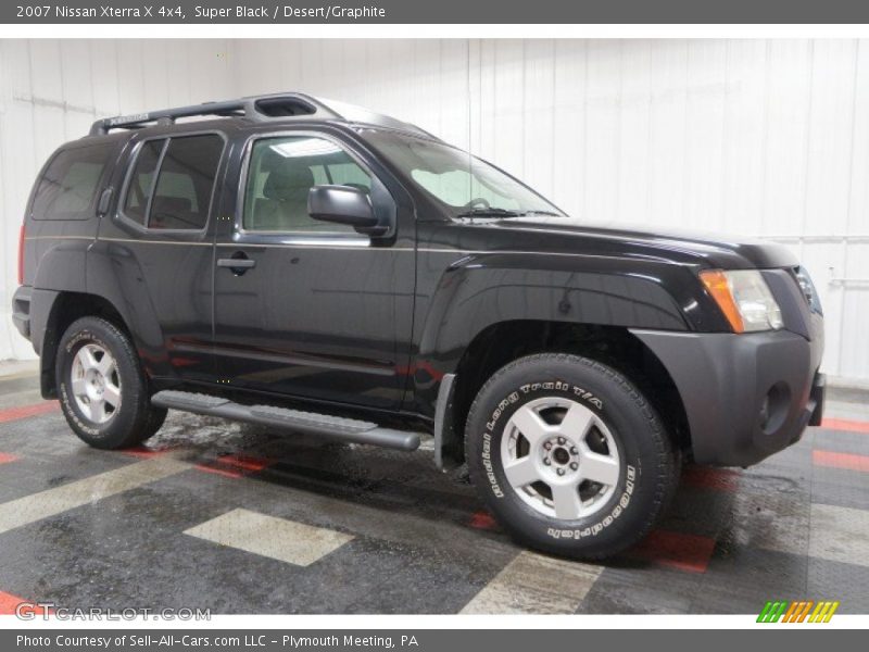 Super Black / Desert/Graphite 2007 Nissan Xterra X 4x4