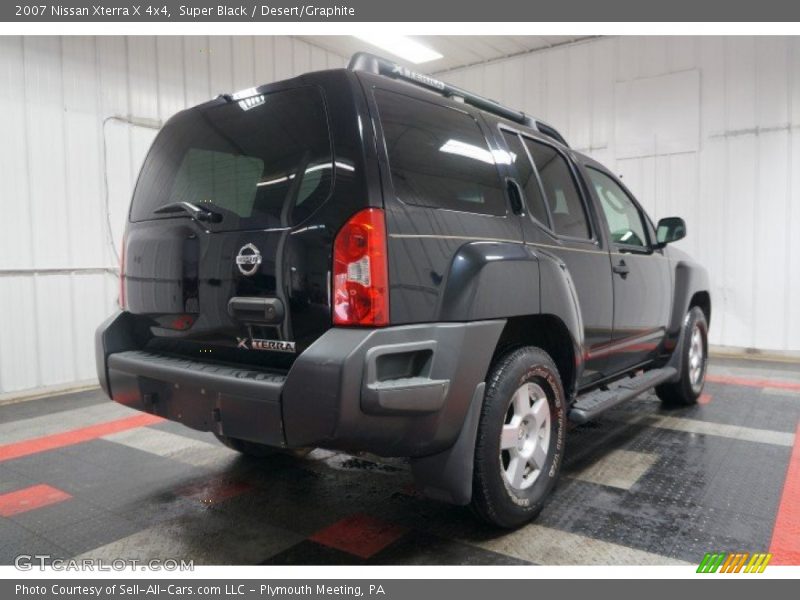 Super Black / Desert/Graphite 2007 Nissan Xterra X 4x4