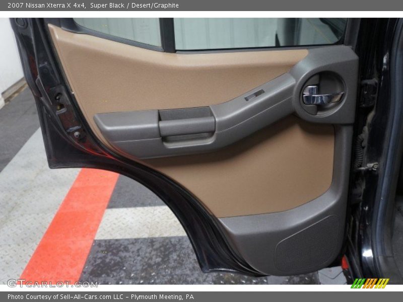 Super Black / Desert/Graphite 2007 Nissan Xterra X 4x4