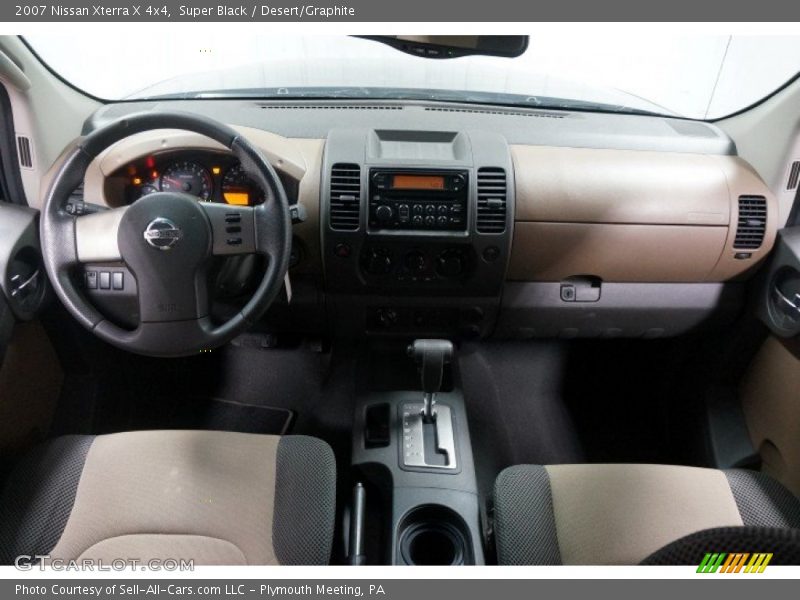 Super Black / Desert/Graphite 2007 Nissan Xterra X 4x4