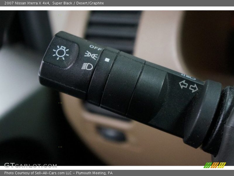 Super Black / Desert/Graphite 2007 Nissan Xterra X 4x4