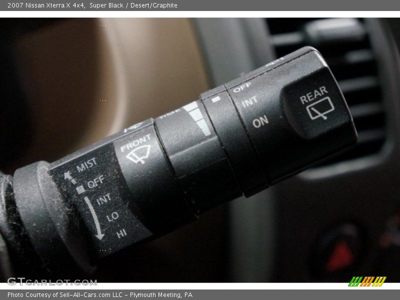 Super Black / Desert/Graphite 2007 Nissan Xterra X 4x4