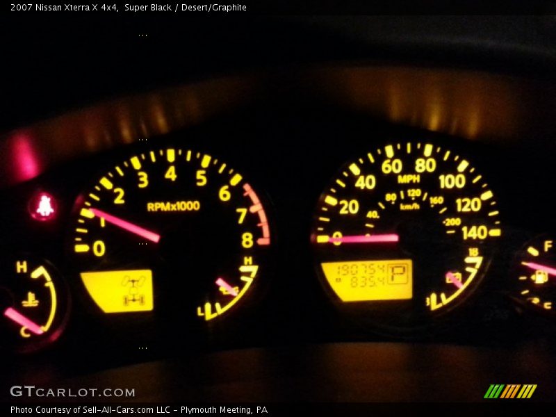 Super Black / Desert/Graphite 2007 Nissan Xterra X 4x4
