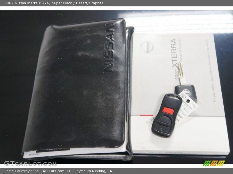 Super Black / Desert/Graphite 2007 Nissan Xterra X 4x4