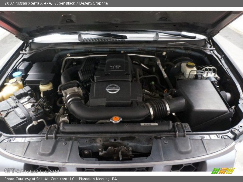 Super Black / Desert/Graphite 2007 Nissan Xterra X 4x4