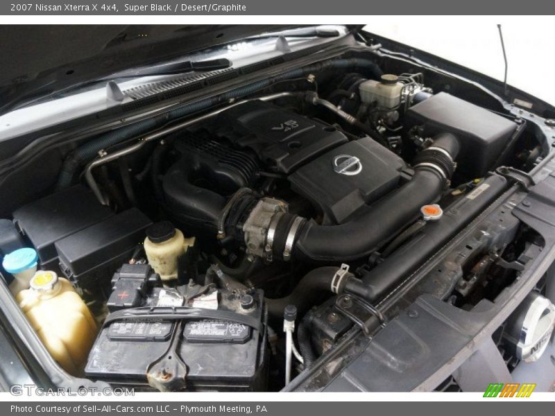 Super Black / Desert/Graphite 2007 Nissan Xterra X 4x4