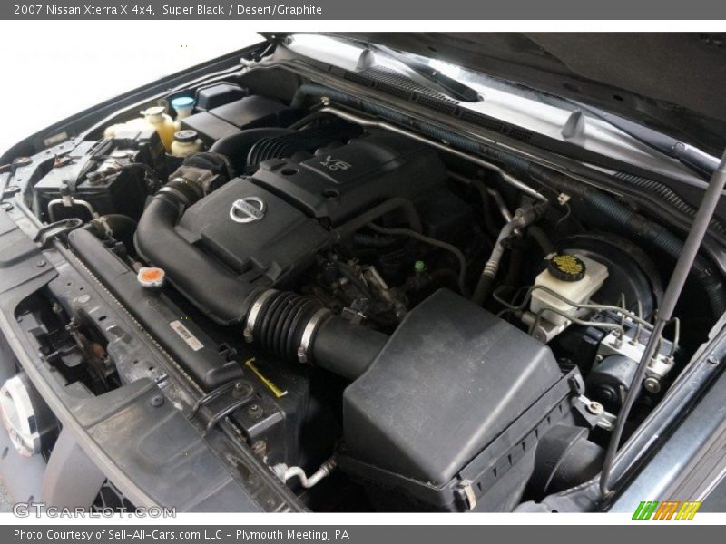Super Black / Desert/Graphite 2007 Nissan Xterra X 4x4