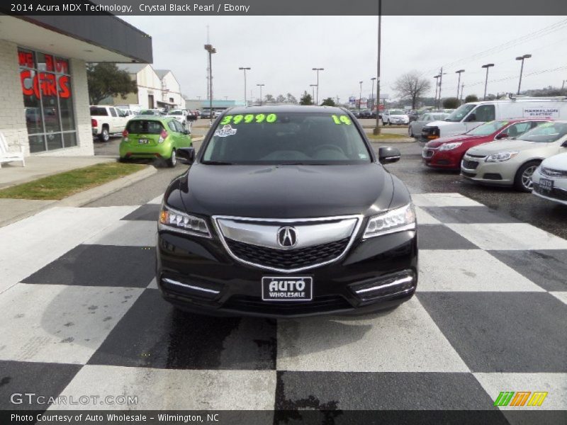 Crystal Black Pearl / Ebony 2014 Acura MDX Technology