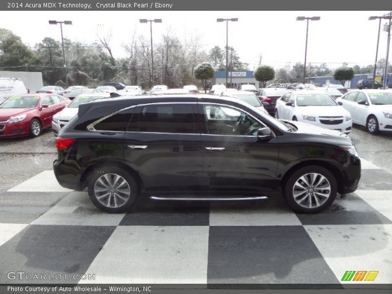 Crystal Black Pearl / Ebony 2014 Acura MDX Technology