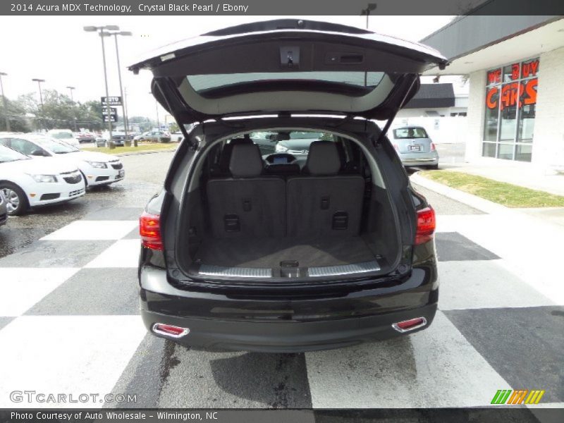 Crystal Black Pearl / Ebony 2014 Acura MDX Technology
