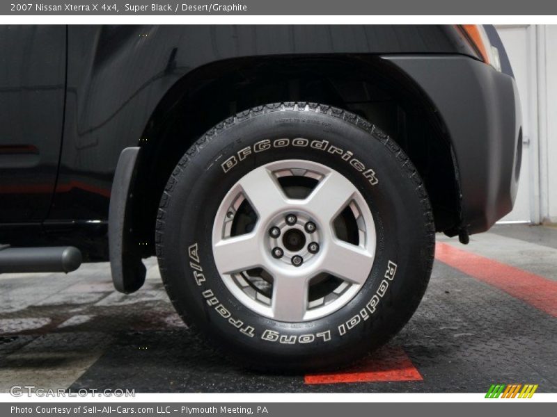 Super Black / Desert/Graphite 2007 Nissan Xterra X 4x4