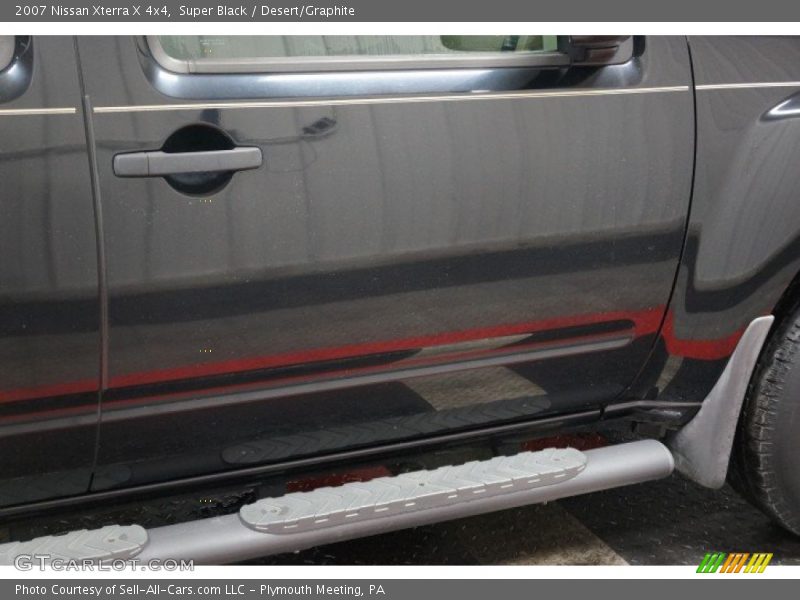 Super Black / Desert/Graphite 2007 Nissan Xterra X 4x4