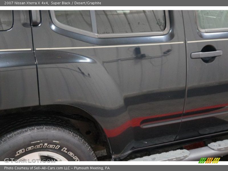 Super Black / Desert/Graphite 2007 Nissan Xterra X 4x4